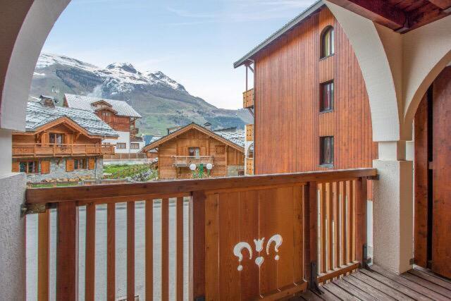 Cosy Central Studio With A View, Balcony 20M2 4Ppl Venosc Bagian luar foto